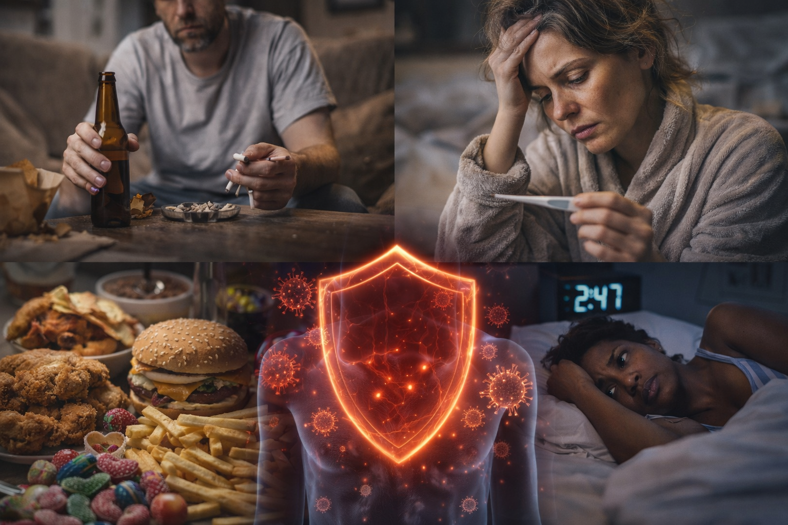 Weak Immune System? These Are the Main Factors That Lower Your Body’s Defense