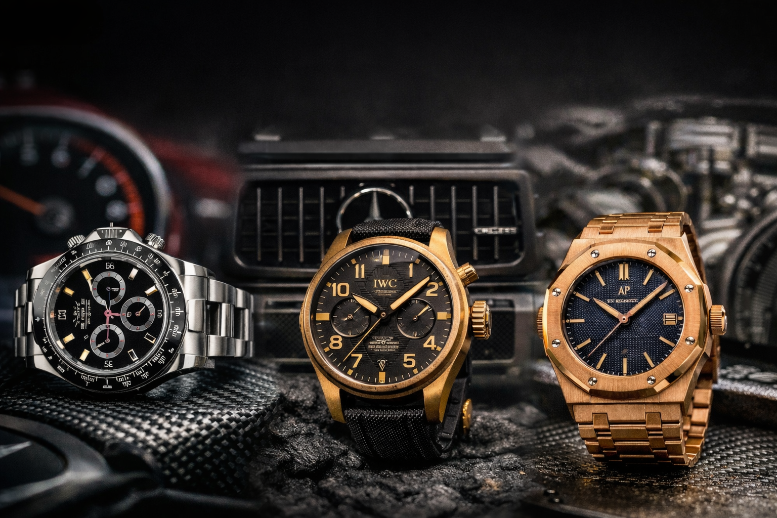 Luxury Watch Fashion Trends 2026: Rolex Cosmograph Daytona, IWC Big Pilot G63 & Audemars Piguet
