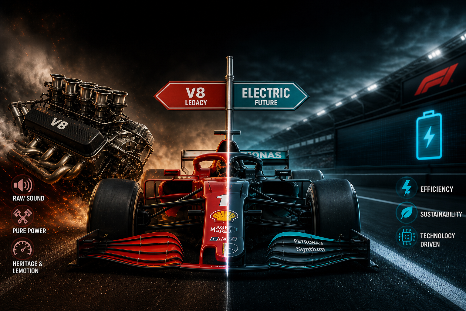Formula 1 Considers Return to V8 Engines: Is the Electric Era Losing Its Momentum?